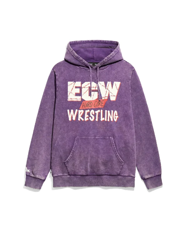 ECW OG Logo Violet Hoodie