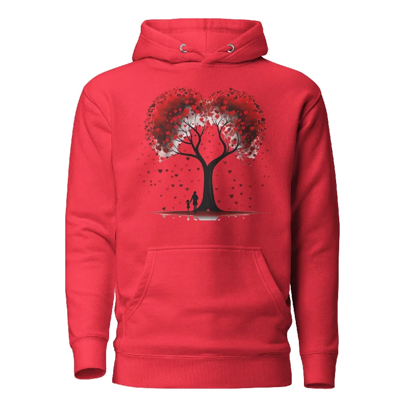 Valentine Tree Unisex Hoodie