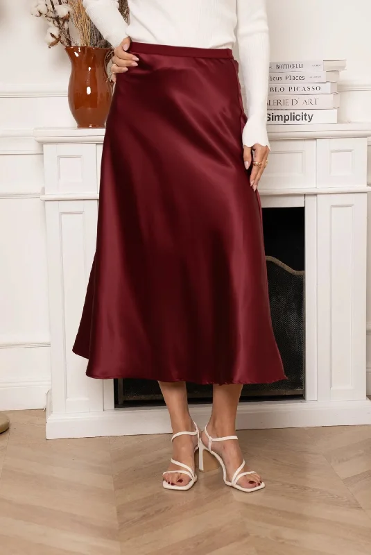 Auren Skirt Bordeaux