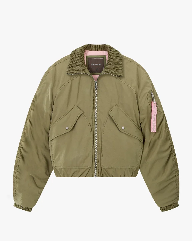 VERSAILLES BOMBER KHAKI