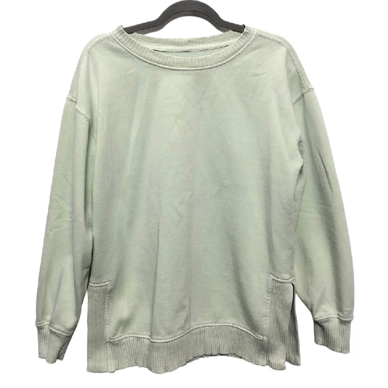 Sweatshirt Crewneck By C And C In Green, Size: S