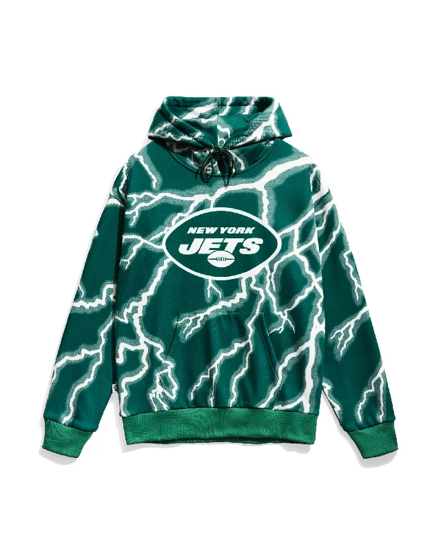 New York Jets Lightning Hoodie