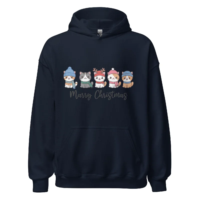 Meowy Christmas Premium Unisex Hoodie