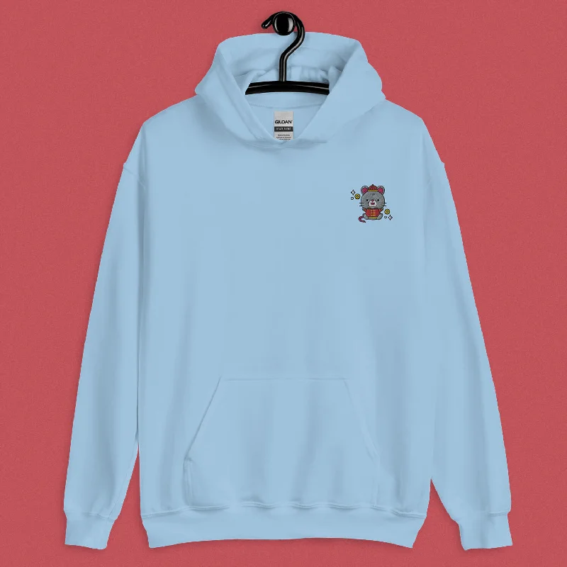 Year of the Rat Embroidered Hoodie