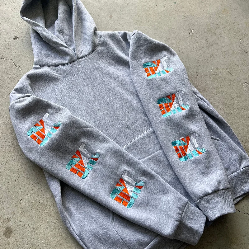 OKC oklahoma Sleeve Hoodie