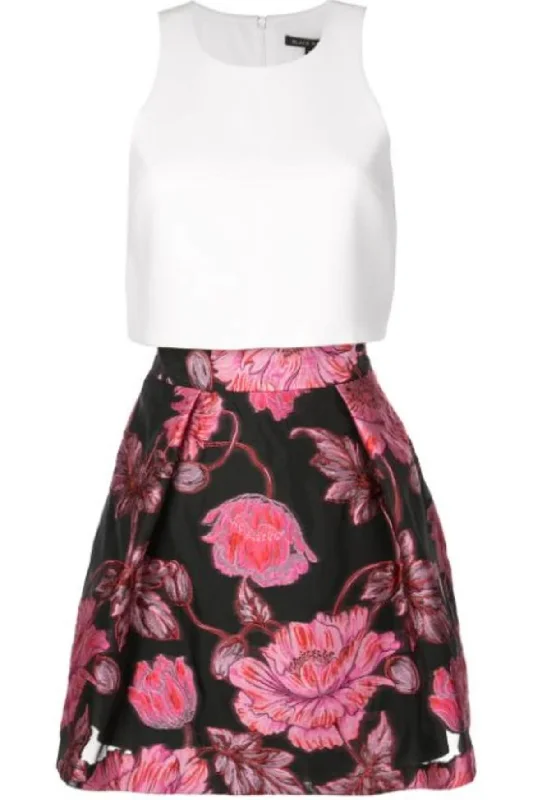 Floral A-line Skirt