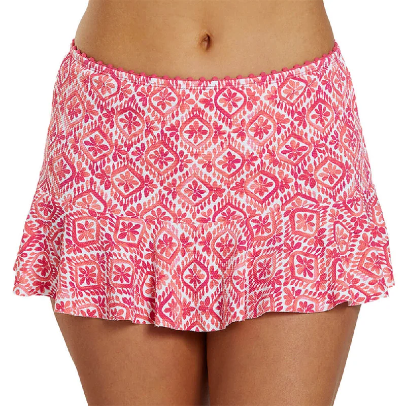 Tommy Bahama Island Cays Shell Skirted Bottom - Passion Pink