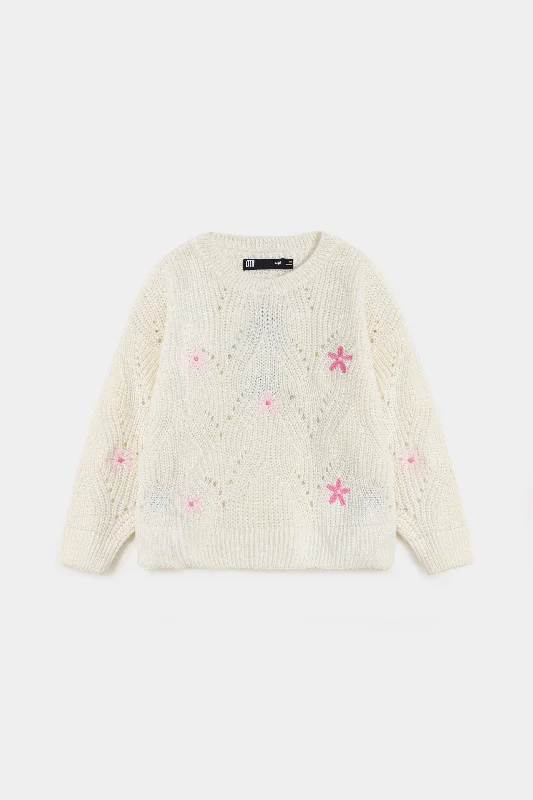 Embroidered Sweater