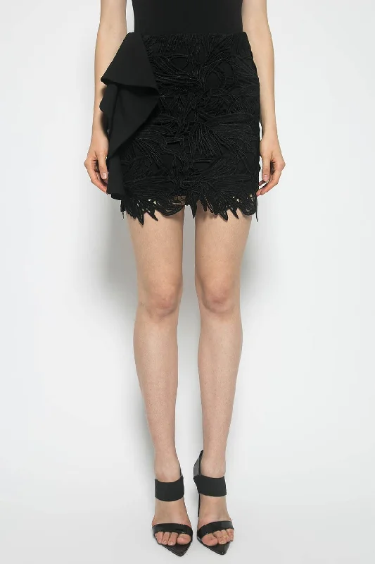 Mesh Lace Set Skirt