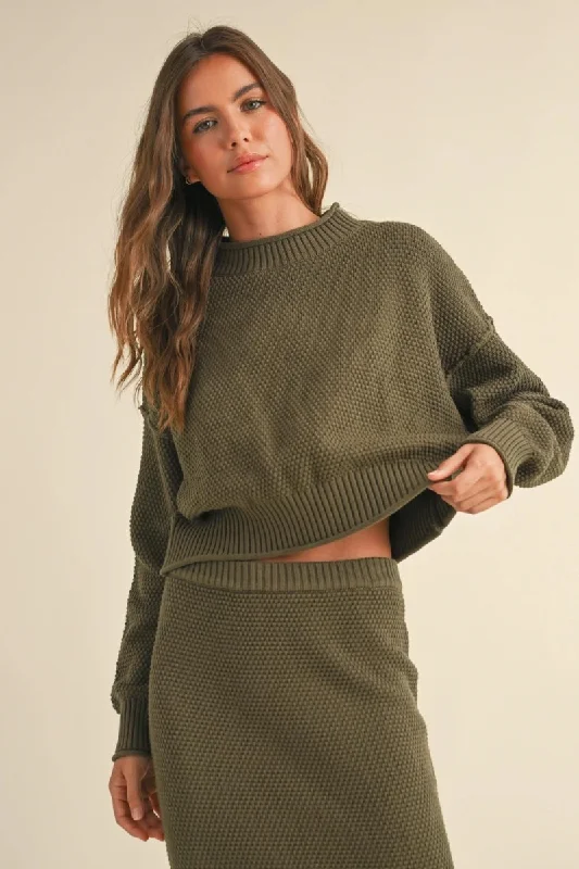 Mara Waffle Knit Sweater