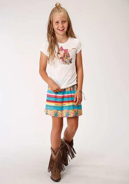 Girl's Roper Skirt #03-260-0590-4050BU