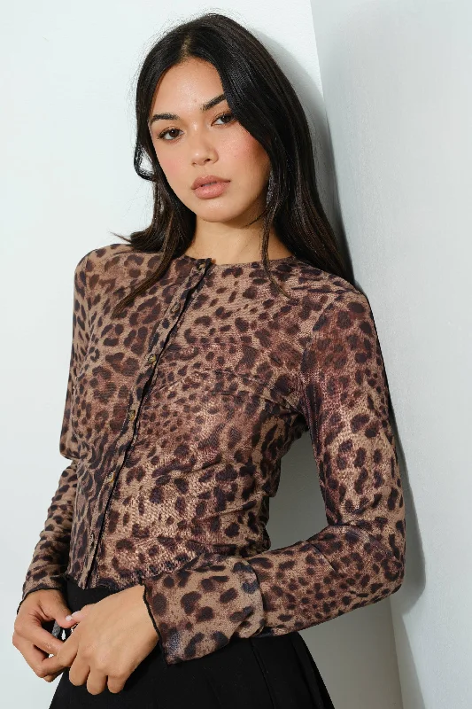 Leopard Print Cardi