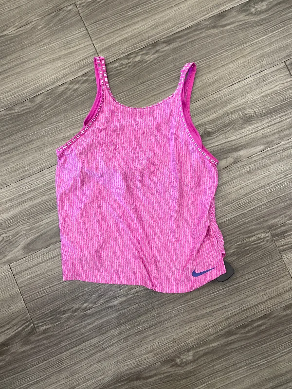 Athletic Tank Top By Nike In Purple, Size: Xl