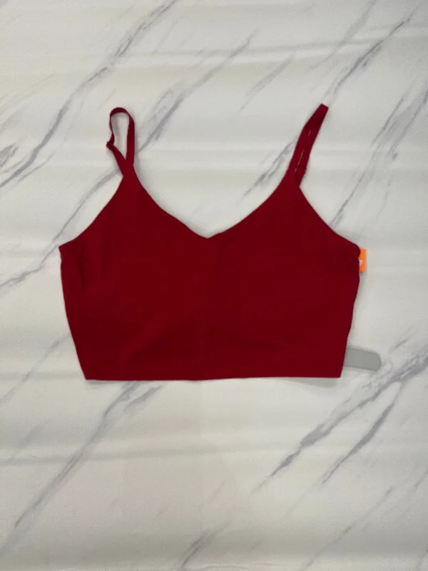 Athletic Tank Top By Athleta In Red, Size: Xl