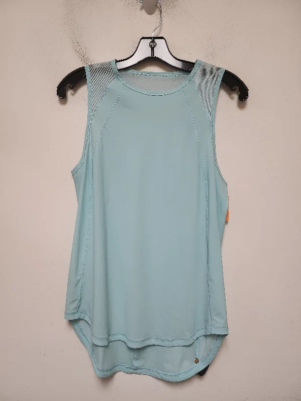 Athletic Tank Top By Lululemon In Aqua, Size: S