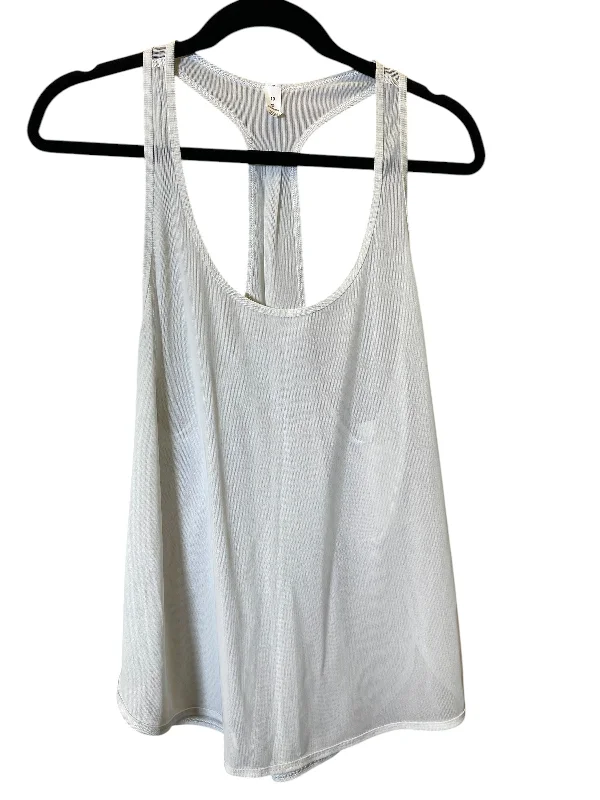 Athletic Tank Top By Lululemon In Clear, Size: M