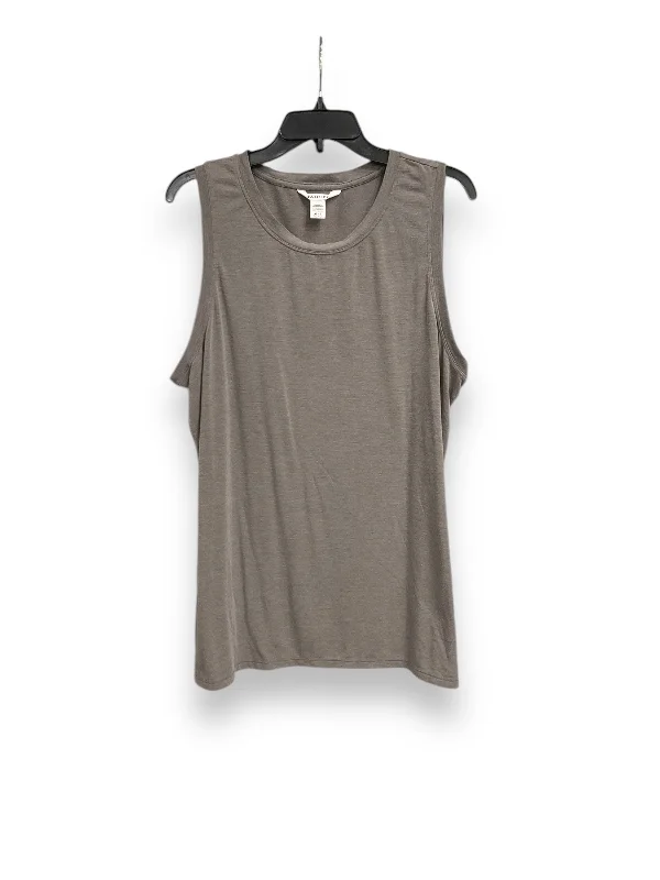 Athletic Tank Top By Athleta In Grey, Size: Xl