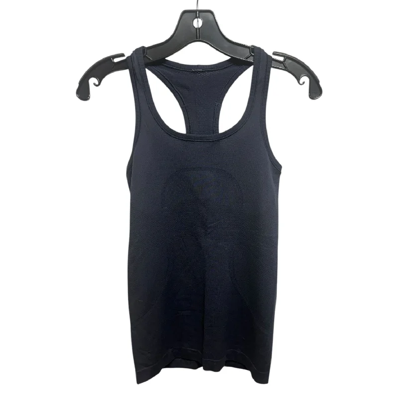 Athletic Tank Top By Lululemon In Navy, Size: 4