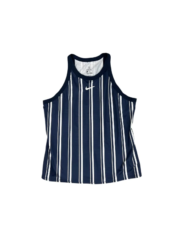 Athletic Tank Top By Nike Apparel In Blue, Size: M