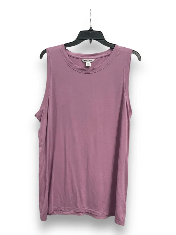 Athletic Tank Top By Athleta In Purple, Size: Xl