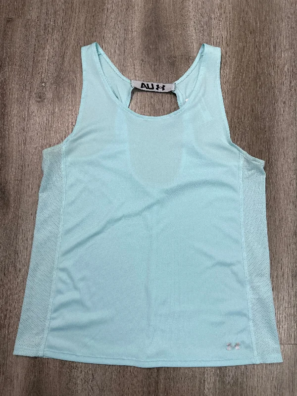 Athletic Tank Top By Under Armour In Blue, Size: M