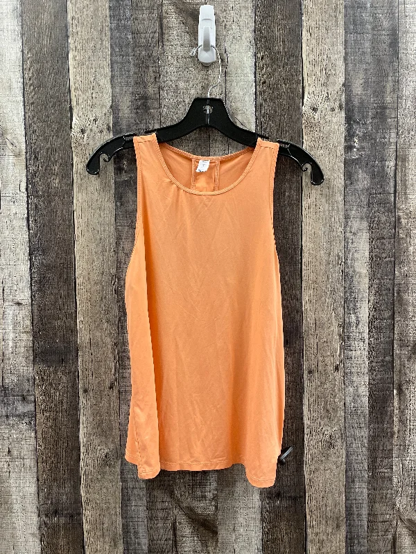 Athletic Tank Top By Old Navy In Orange, Size: M