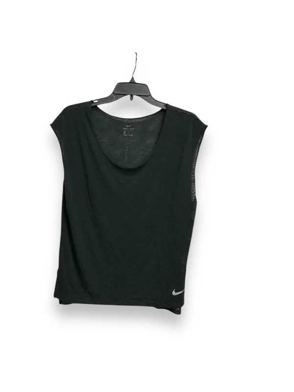 Athletic Tank Top By Nike Apparel In Black, Size: M