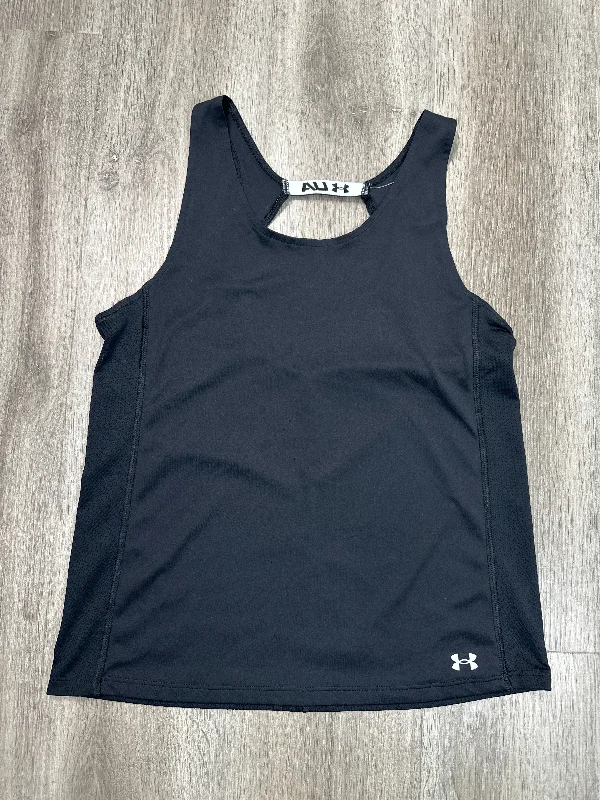 Athletic Tank Top By Under Armour In Black, Size: M