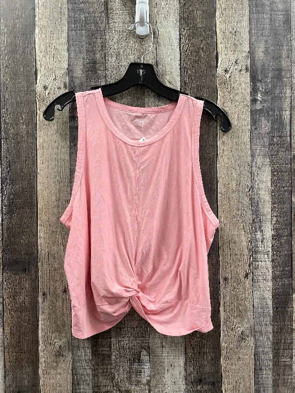 Athletic Tank Top By Old Navy In Pink, Size: L