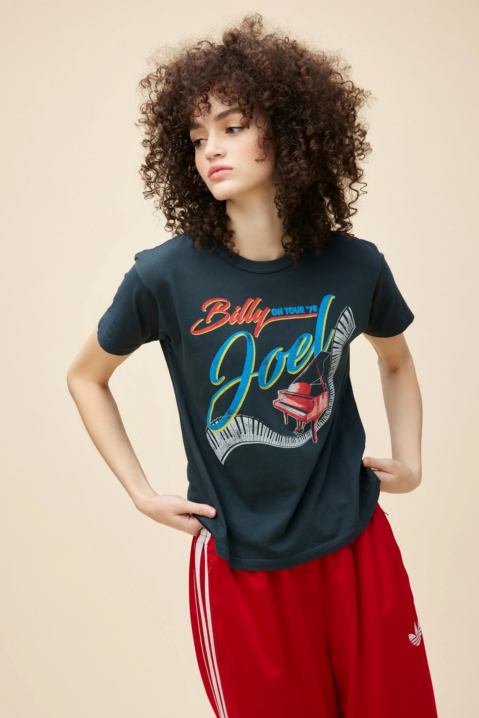 The Billy Joel On Tour Ringer Tee by Daydreamer