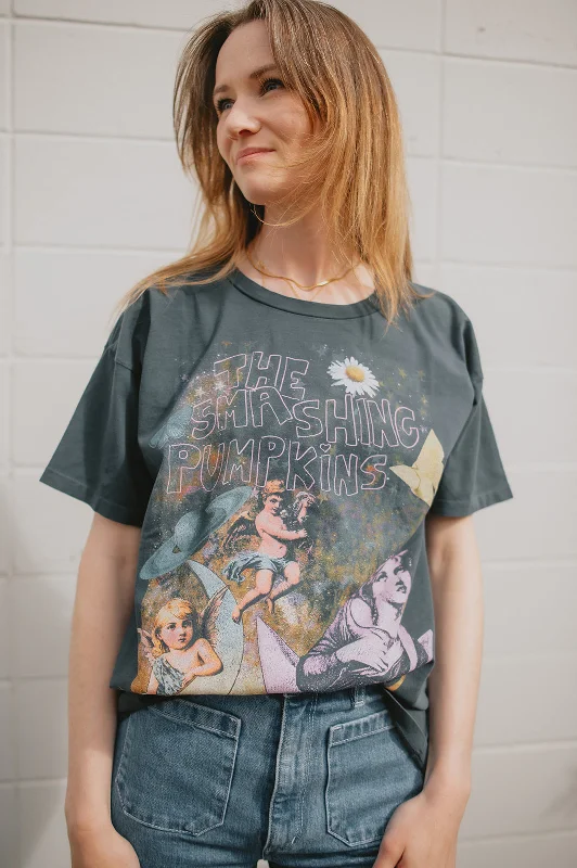 The Smashing Pumpkins Infinite Sadness Merch Tee by Daydreamer - Black