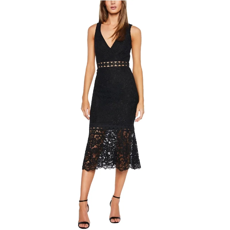 Bardot Womens Fiona Lace Sheath Dress