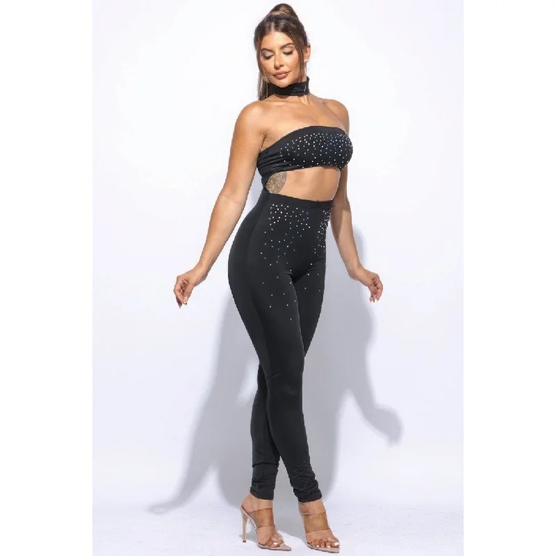 Chocker Tube Jumpsuit