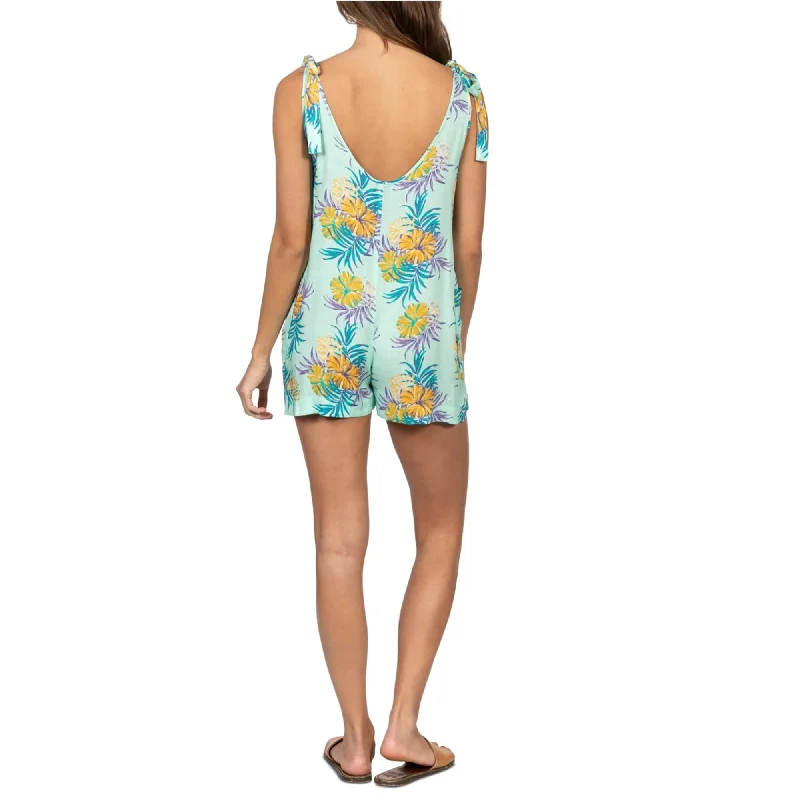 Hurley Womens Everyday Tie Romper Jumpsuit