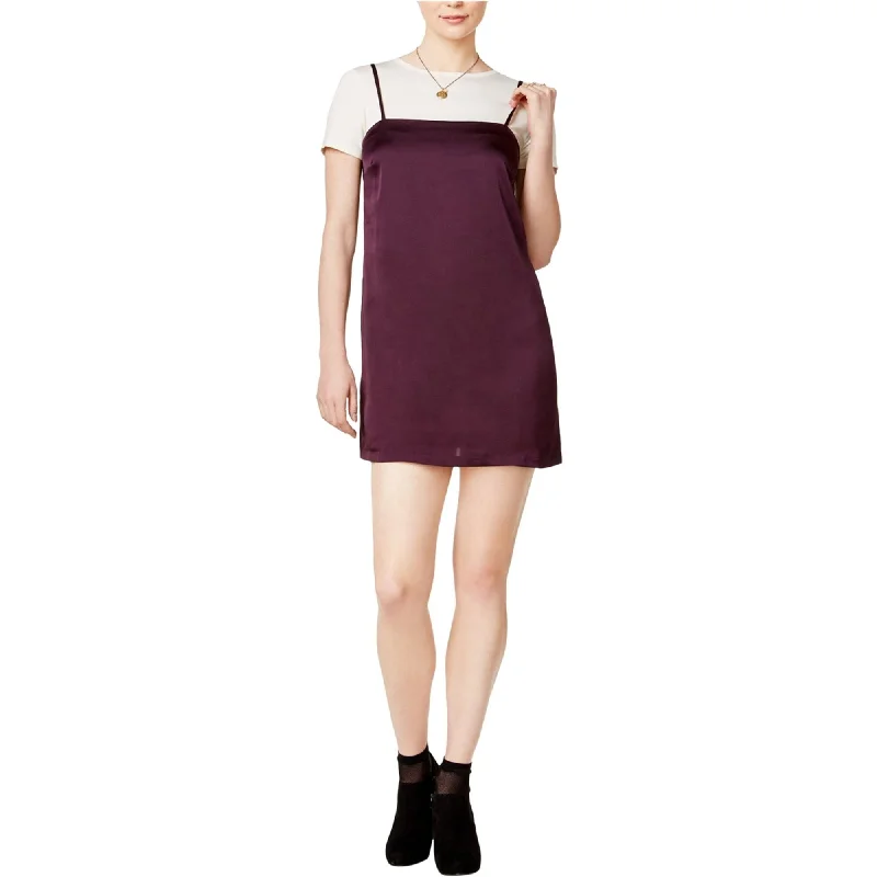 Kensie Womens Layered Look A-Line Dress