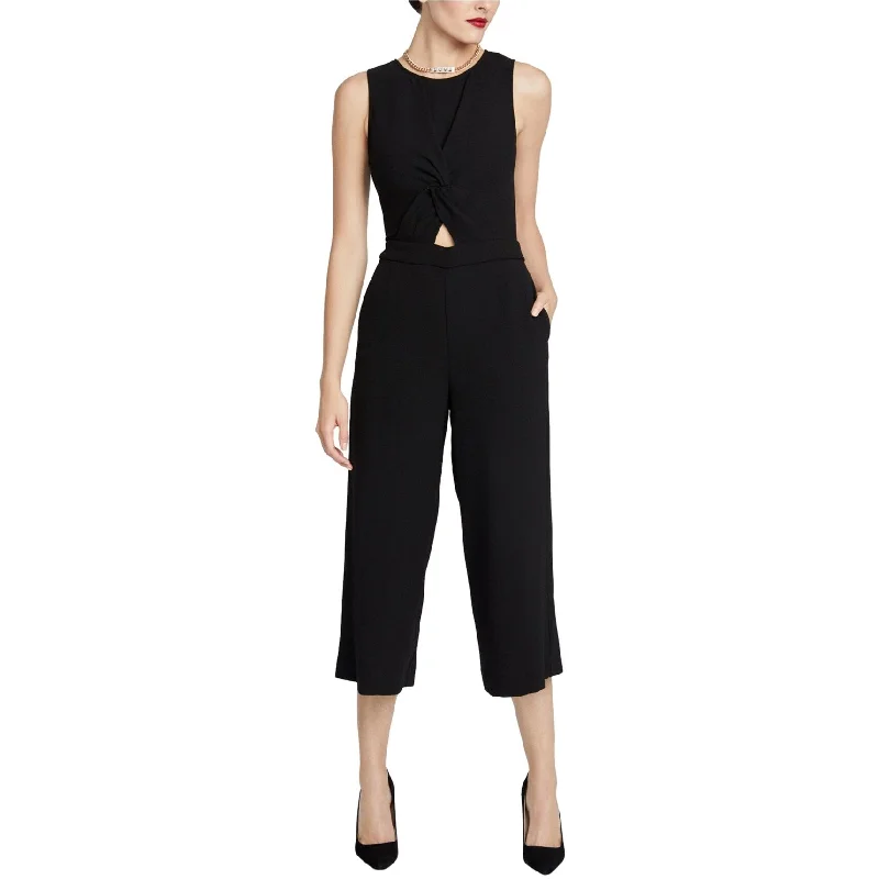 Rachel Roy Womens Twisted Jumpsuit