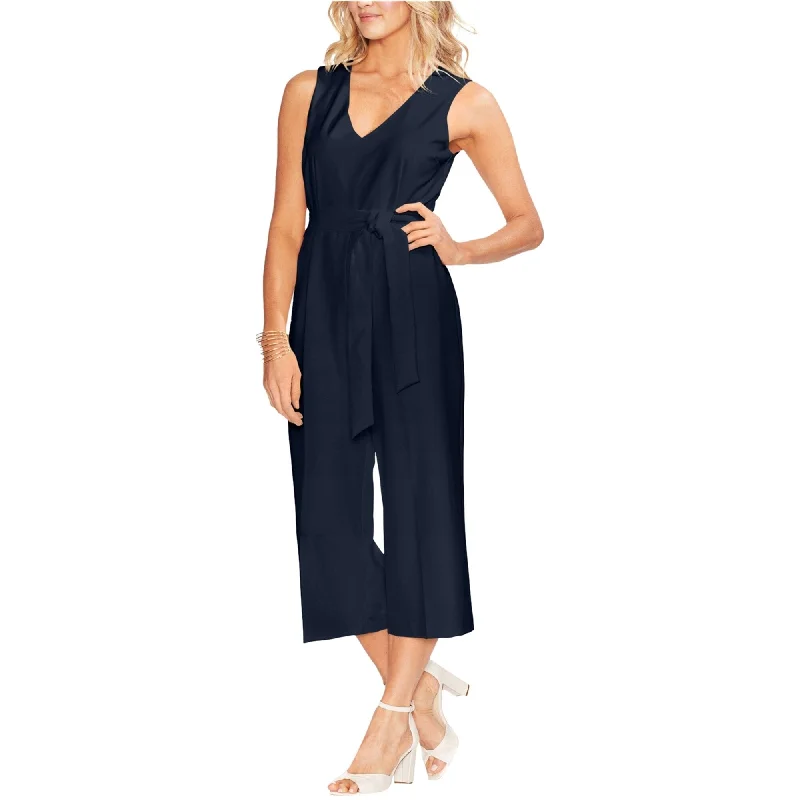 Vince Camuto Womens Solid Jumpsuit