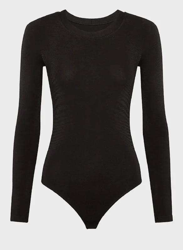 Black Tokio String Bodysuit