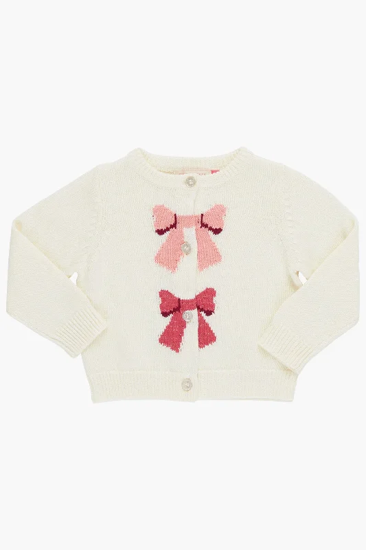 Cream Bows Baby Girls Maude Sweater