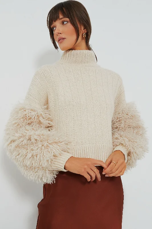 Faux Fur Turtleneck