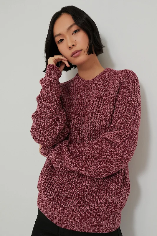 Marled Dusty Rose Ryan Heavy Sweater