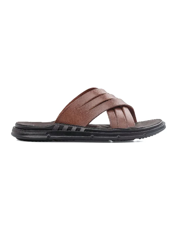 Cyro Sandal - Coffee Leather