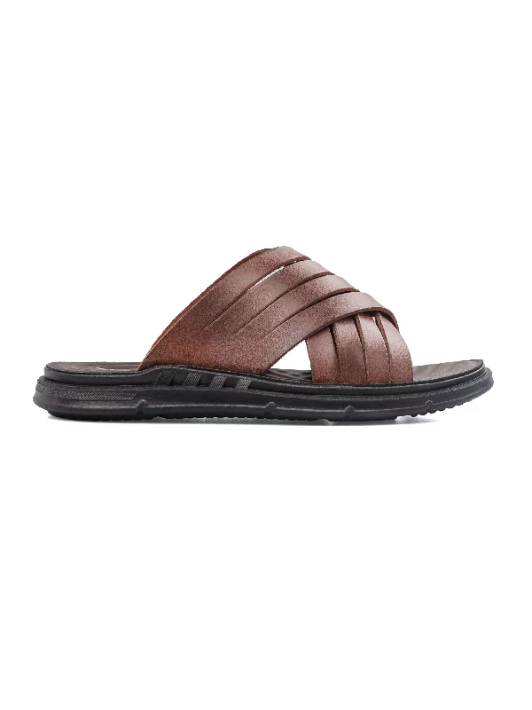 Faro Sandal - Coffee Leather