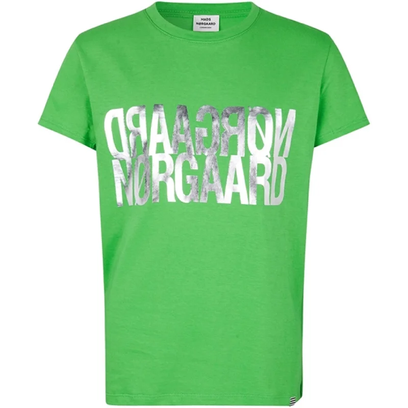 Mads Nørgaard Single Organic Tuvina T-shirt Poison Green