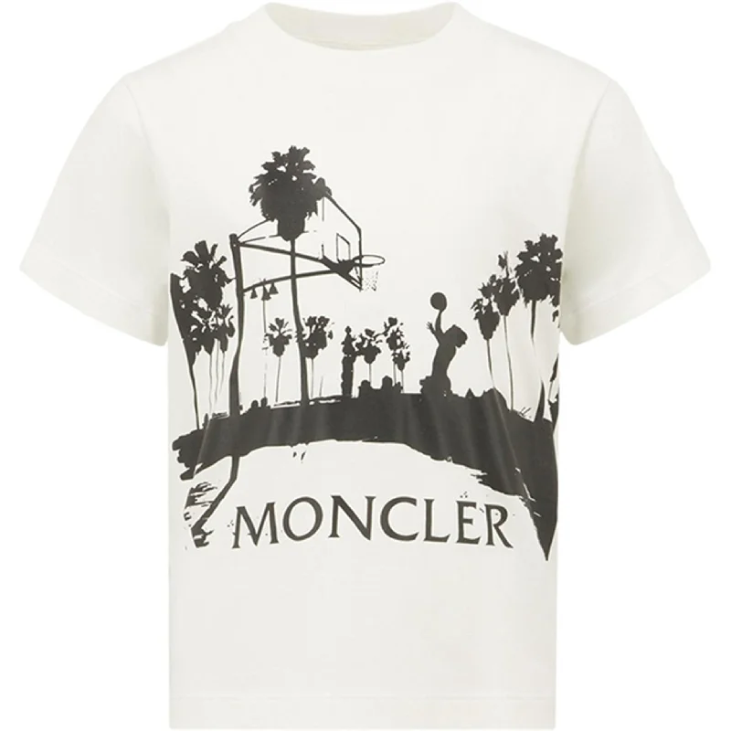 Moncler T-Shirt Natural