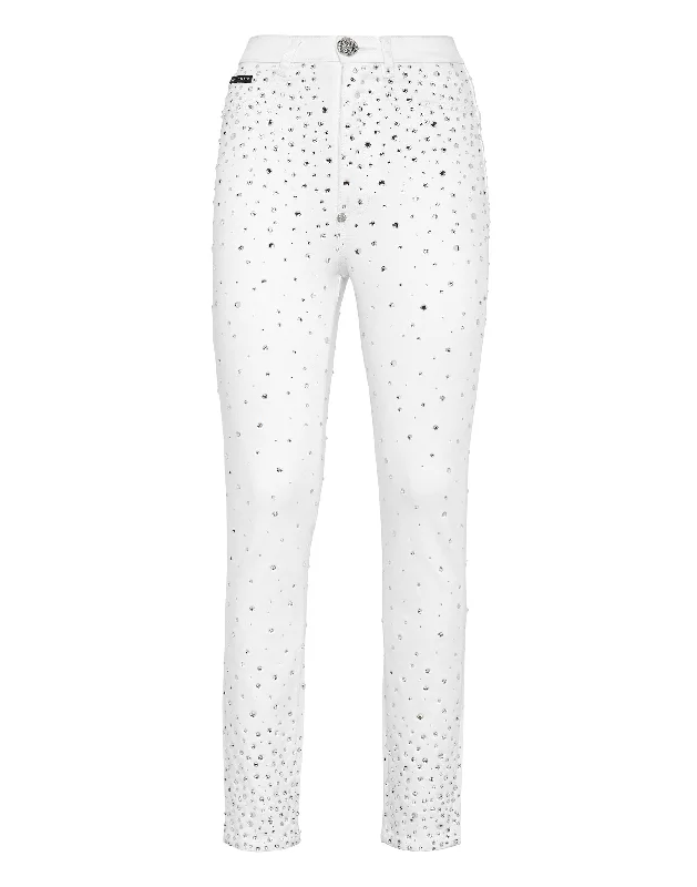 Denim Super High Waist Jegging Crystal Rain