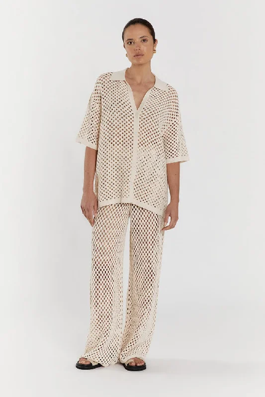 SONNY NATURAL CROCHET PANT