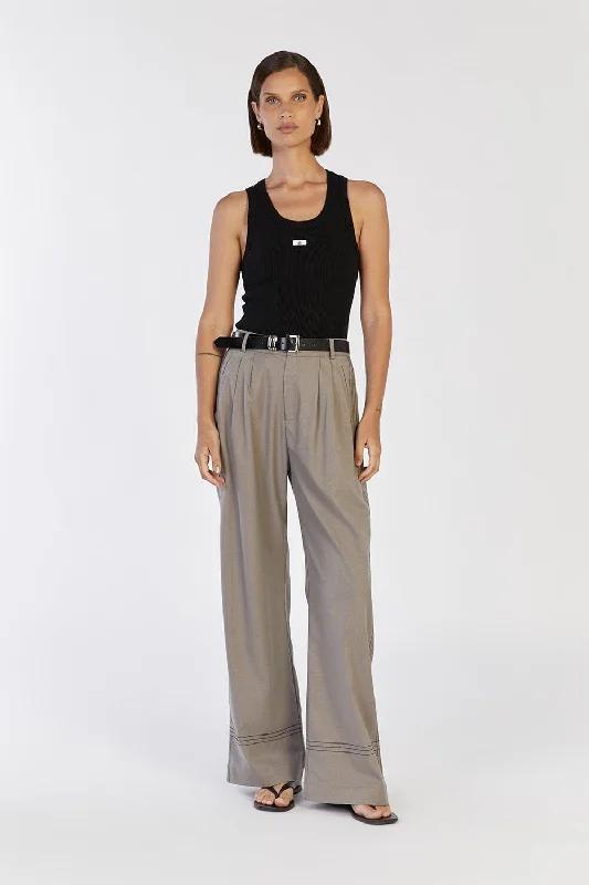 SUKI SMOKE STITCH DETAIL PANT