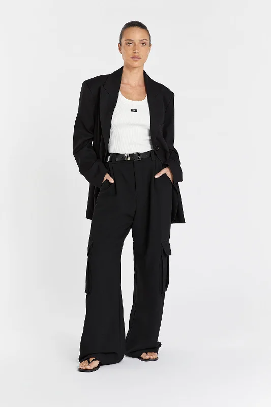 WILLA BLACK CARGO PANT