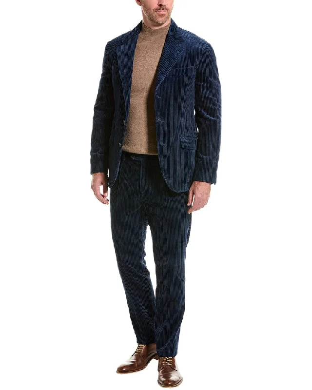 Brunello Cucinelli 2pc Corduroy Suit